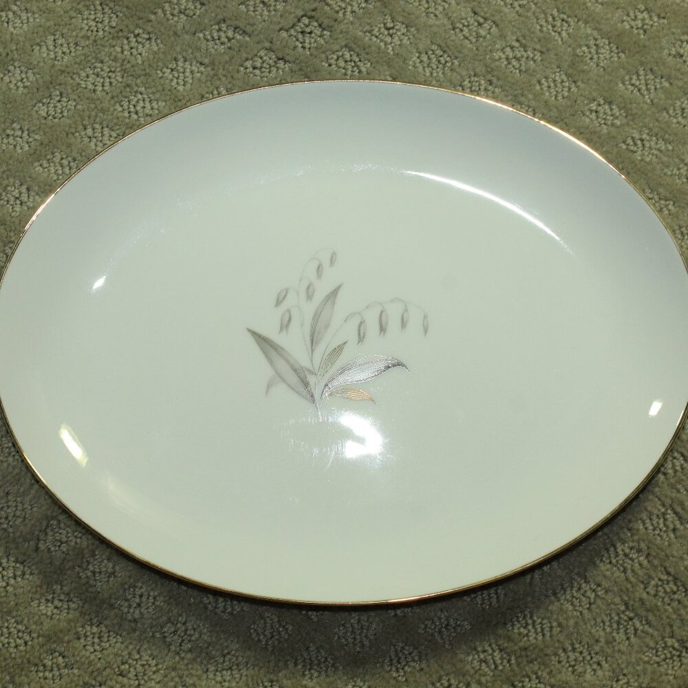 Vintage Kaysons Fine China Japan Golden Rhapsody 1961 12 1/4" x9" Platter